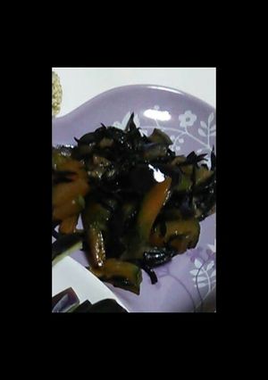 夏バージョンのひじきの煮物-レシピのメイン写真