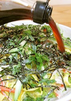 ポン酢でちらしそうめん(*´∀｀)ﾉ-レシピのメイン写真