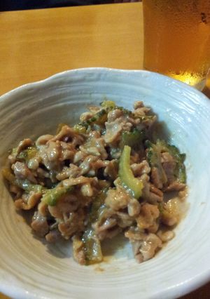 苦瓜肉絲　ゴーヤと豚の絶品おかず-レシピのメイン写真