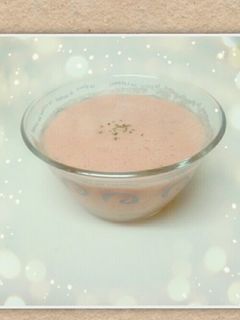 ミキサーで簡単トマトスープ(温・冷)-レシピのメイン写真