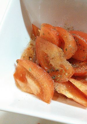 トマトのオリーブオイルサラダ-レシピのメイン写真