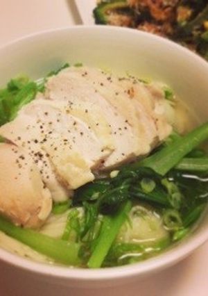 鶏だしそうめん-レシピのメイン写真