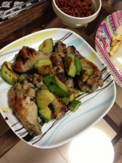 鳥肉とアボカド炒め-レシピのメイン写真