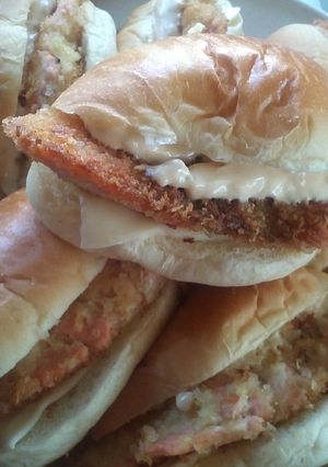 釣れたて!!サーモンバーガー-レシピのメイン写真