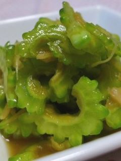 ゴーヤの中華風あっさり漬け-レシピのメイン写真