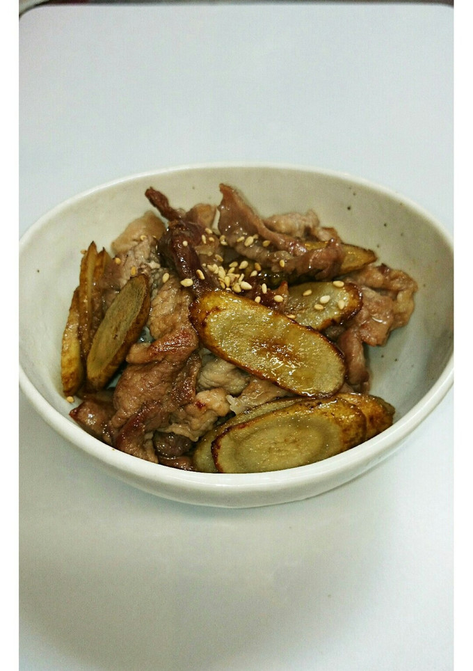 豚肉と牛蒡の甘辛炒め♪-レシピのメイン写真
