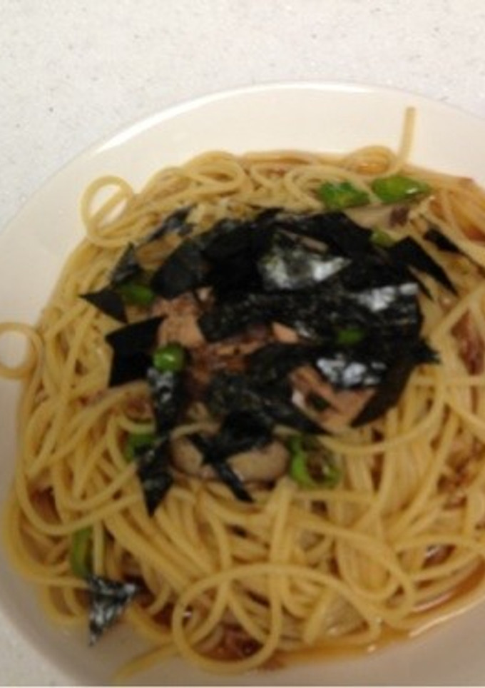 ツナとししとうのポン酢和風パスタ-レシピのメイン写真