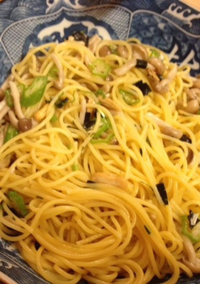 永谷園のお吸いもので和風パスタ-レシピのメイン写真