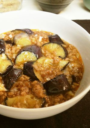 ＊ランチに＊麻婆茄子丼＊-レシピのメイン写真