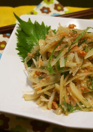鮭フレークとおじゃがのシャキシャキ和え-レシピのメイン写真
