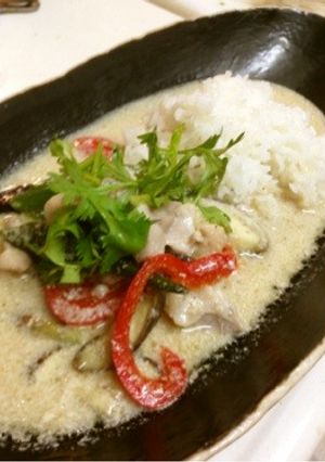 我が家のマイルドグリーンカレー-レシピのメイン写真