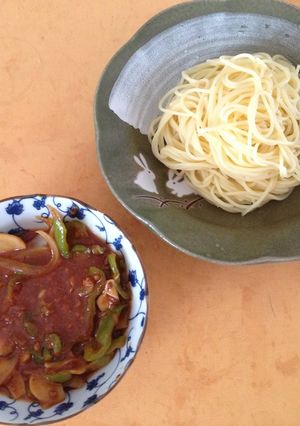 野菜たっぷりつけスパゲティ-レシピのメイン写真
