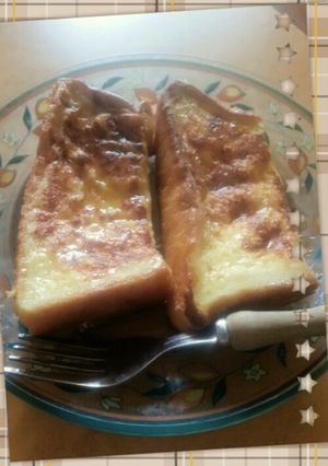 幸せ朝ごはん フレンチトースト-レシピのメイン写真