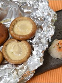Fしいたけのホイル焼き-レシピのメイン写真