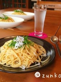 簡単すぎる●梅しらすパスタ●冷製-レシピのメイン写真