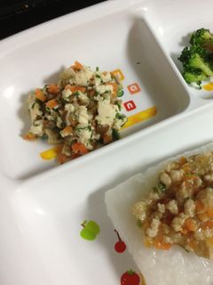 離乳食 後期☆小松菜の白和え☆-レシピのメイン写真
