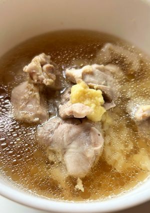 ゆで鶏スープご飯-レシピのメイン写真