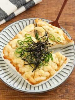 超簡単♡ツナ味噌マヨのはんぺんピザ-レシピのメイン写真