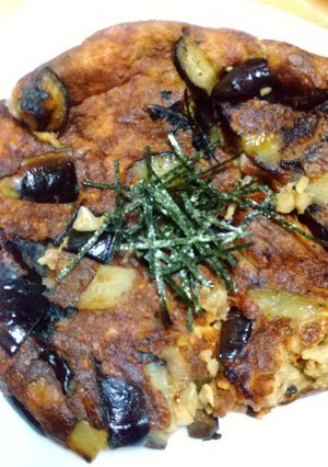 なす豆腐米粉パンケーキ-レシピのメイン写真