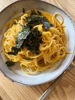 たらこ無しで作るたらこパスタ-レシピのメイン写真