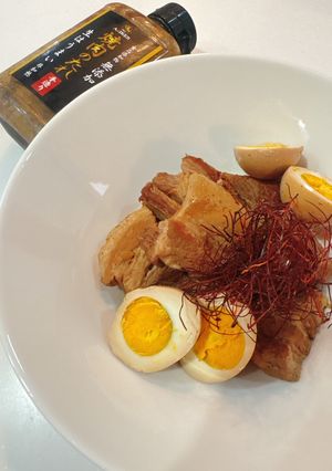 焼肉生だれでゆっくり煮込んだとろとろ角煮-レシピのメイン写真
