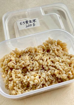 もち麦玄米ごはん（四毒抜き毎日用）-レシピのメイン写真