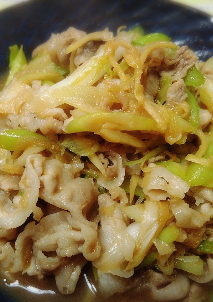 ＊柔らか豚肉と長ネギの超しょうが焼き＊-レシピのメイン写真