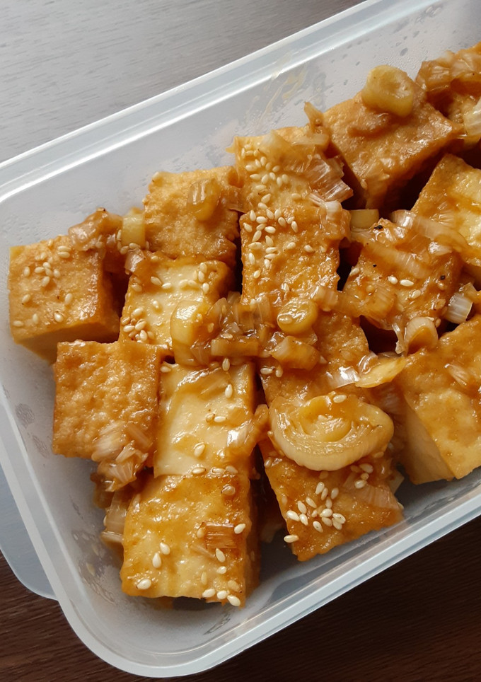 厚揚げで焼き肉のたれ焼き-レシピのメイン写真