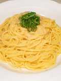 明太子と卵のパスタ