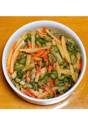 シャキシャキ炒めサラダ-レシピのメイン写真