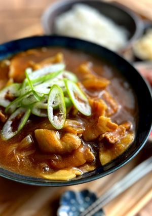 お蕎麦屋さん風カレーうどん-レシピのメイン写真