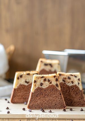 富士山チョコ食パン-レシピのメイン写真