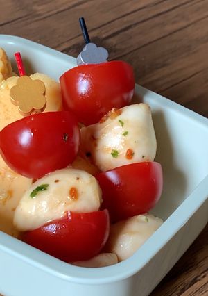 \お弁当にも・副菜にも/和風カプレーゼ-レシピのメイン写真