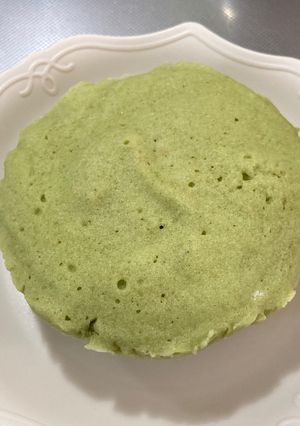 米粉の抹茶ミルクの蒸しパン-レシピのメイン写真