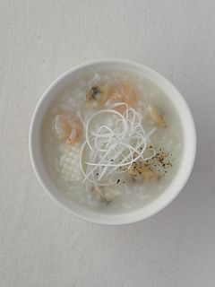 おかゆメーカーで簡単調理!海鮮粥-レシピのメイン写真