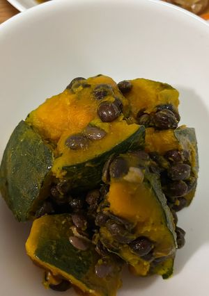 小豆かぼちゃ-レシピのメイン写真