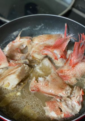 きんきの煮付け(ゆる四毒抜き)-レシピのメイン写真