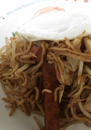 スパム焼きそば-レシピのメイン写真