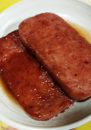 スパムの照り焼きステーキ-レシピのメイン写真