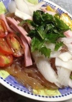 さつまいも春雨のビビン麺風-レシピのメイン写真