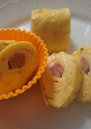 お弁当におすすめ♪スパムの卵巻き♪-レシピのメイン写真