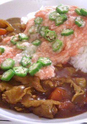 流し明太子カレー-レシピのメイン写真