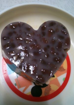 ミルク小豆ゼリー-レシピのメイン写真
