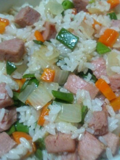 SPAM炒飯(混ぜご飯)-レシピのメイン写真