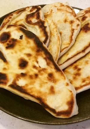 美味しいのに超簡単‼‼発酵無しのナン♪♪-レシピのメイン写真