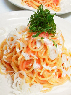 ごま風味☆明太子(たらこ)の冷製パスタ-レシピのメイン写真