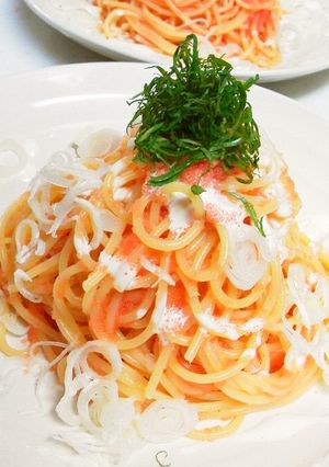 ごま風味☆明太子（たらこ）の冷製パスタ-レシピのメイン写真