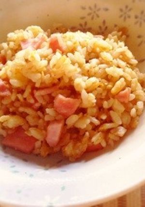 しめじとハムの胡麻炒飯-レシピのメイン写真