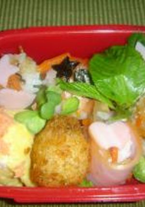 五目ちらし寿司アレンジ弁当-レシピのメイン写真