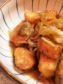 揚げない!簡単♪鮭の南蛮漬け-レシピのメイン写真